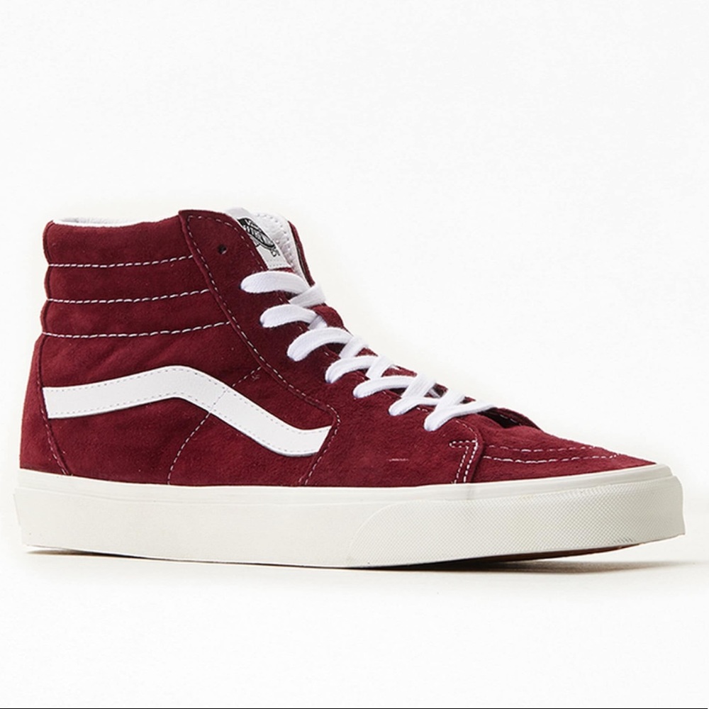 VANS burgundy size 5